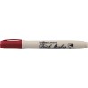 Carioca ARTLINE Supreme, varf flexibil (tip pensula) - rosu inchis