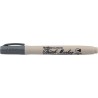 Carioca ARTLINE Supreme, varf flexibil (tip pensula) - gri