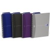 Caiet cu spirala B5, OXFORD Office Essentials, 90 file - 90g/mp, Scribzee, coperta carton - punctat