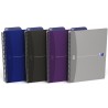 Caiet cu spirala B5, OXFORD Office Essentials, 90 file - 90g/mp, Scribzee, coperta carton - mate