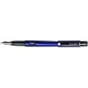 DIPLOMAT Magnum - Indigo Blue - stilou cu penita B, din otel inoxidabil