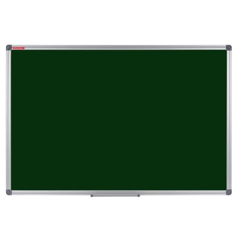 Tabla verde magnetica cu rama din aluminiu, 100 x 150 cm, pentru creta, Optima