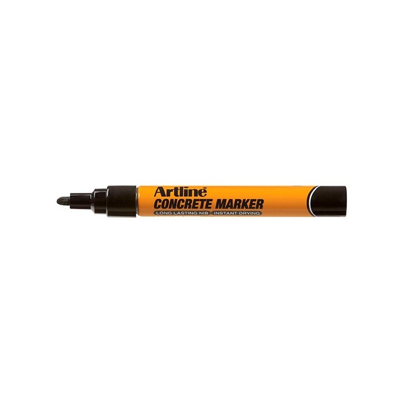 Marker ARTLINE, pentru beton, corp plastic, cart rotund 1.5mm - negru