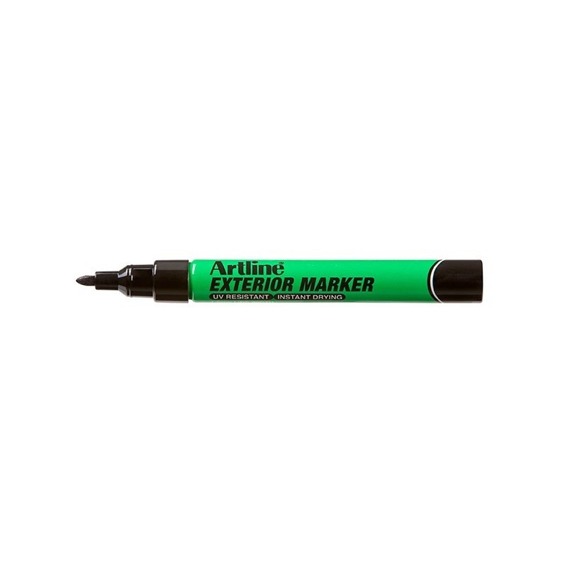 Marker ARTLINE, pentru exterior, corp plastic, varf rotund 1.5mm - negru