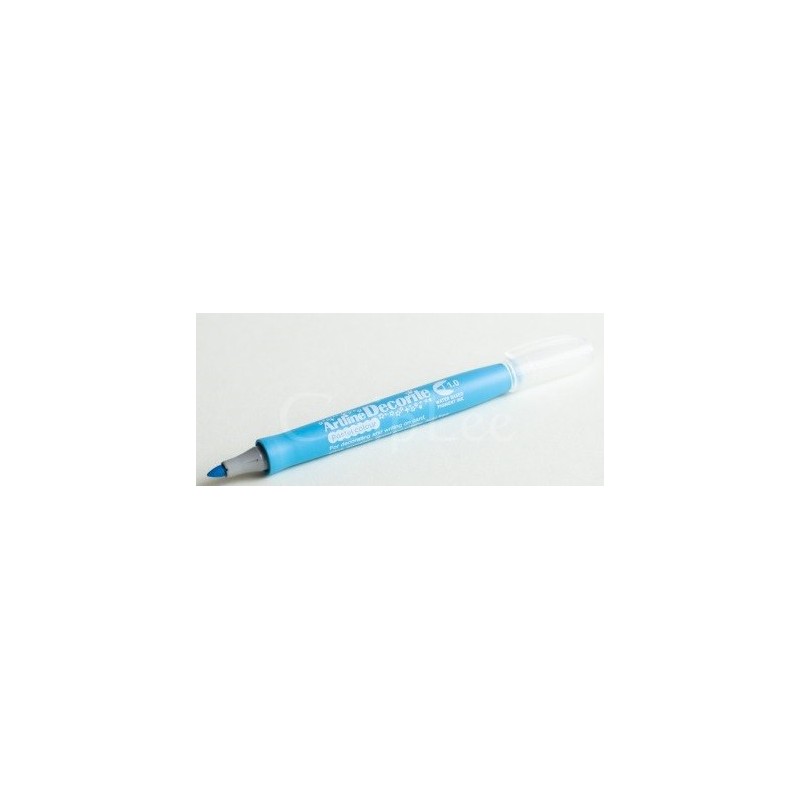 Marker ARTLINE Decorite, varf rotund 1.0mm - bleu pastel