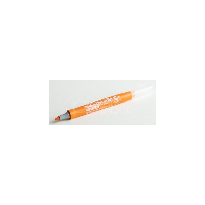 Marker ARTLINE Decorite, varf rotund 1.0mm - orange pastel