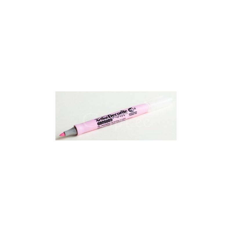 Marker ARTLINE Decorite, varf rotund 1.0mm - roz pastel