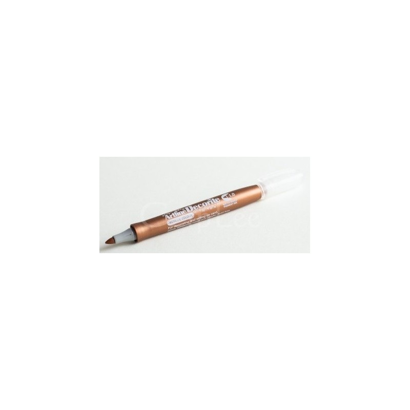 Marker ARTLINE Decorite, varf rotund 1.0mm - bronz