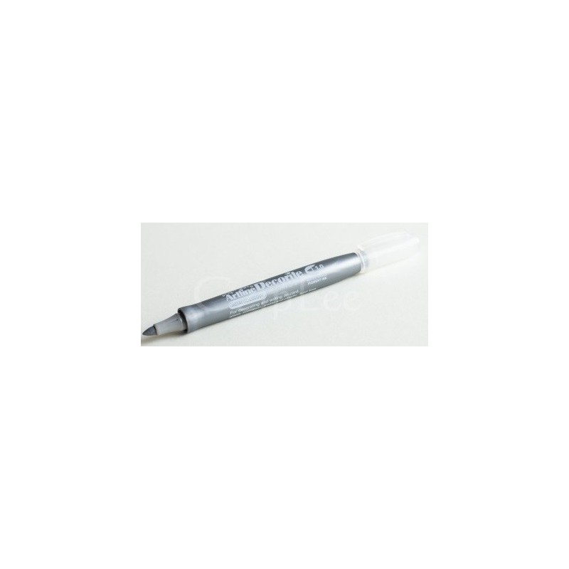Marker ARTLINE Decorite, varf rotund 1.0mm - argintiu