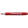 Marker ARTLINE Decorite, varf flexibil (tip pensula) - rosu