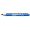 Marker ARTLINE Decorite, varf flexibil (tip pensula) - bleu metalizat