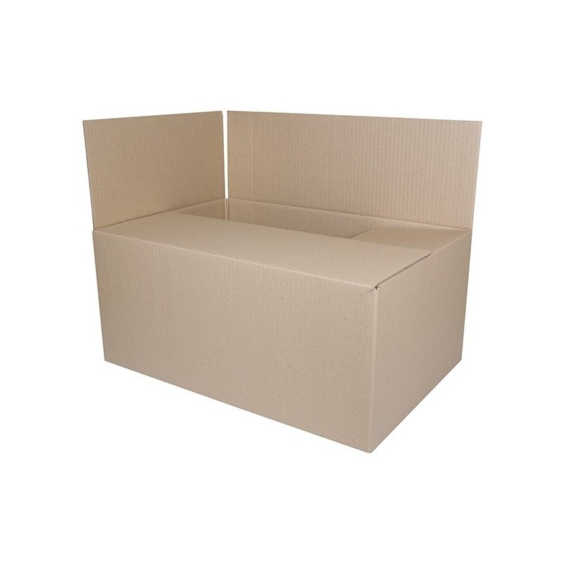 Cutie carton ondulat, 400gr/mp, 555x400x322mm, DONAU - kraft