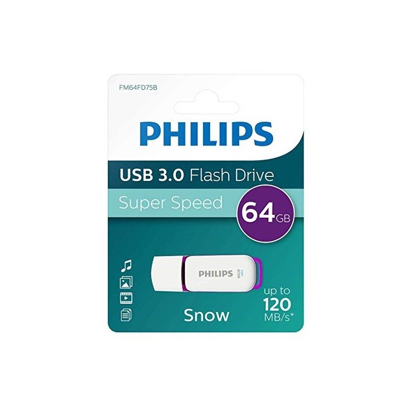Memory stick USB 3.0 - 64GB PHILIPS Snow edition