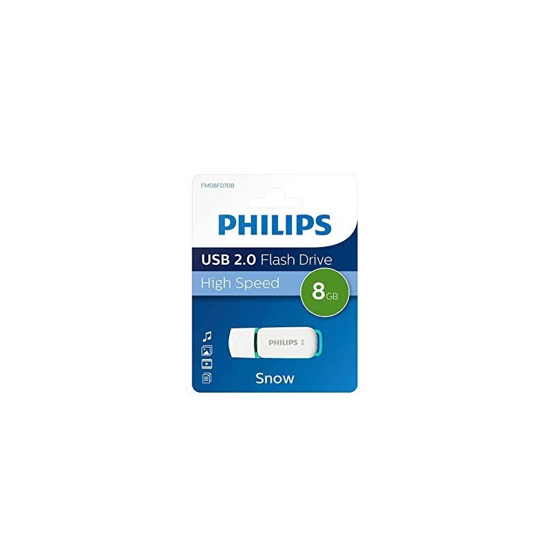 Memory stick USB 2.0 - 8GB PHILIPS Snow edition