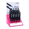 Display creioane mecanice PENAC Protti PRC-105, 0.5mm, 24 buc/display - culoare corp - mov