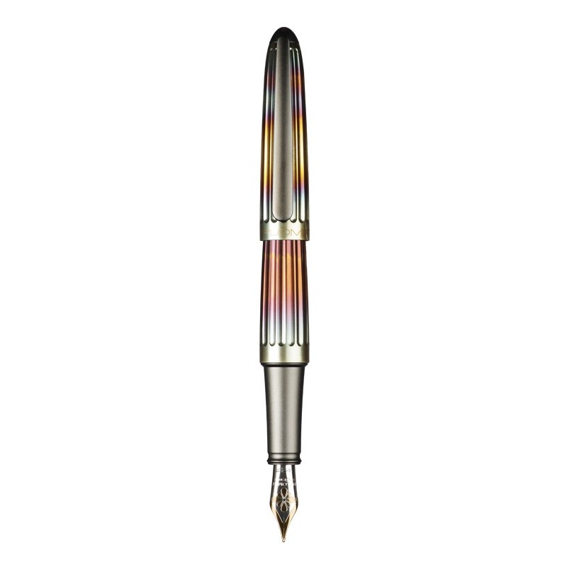 DIPLOMAT Aero Flame - stilou cu penita M, aurita 14kt.