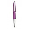 DIPLOMAT Aero Violet - stilou cu penita M, din otel inoxidabil