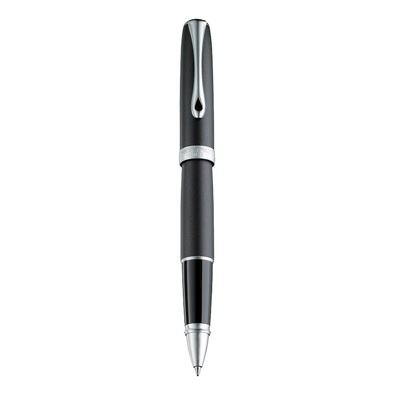 DIPLOMAT Excellence A2 - Lapis Black Matt Chrome - pix easyFLOW
