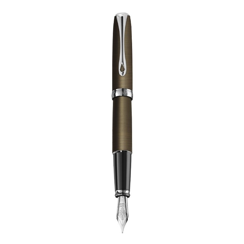 DIPLOMAT Excellence A2 - Oxyd Brass - stilou cu penita M, din otel inoxidabil