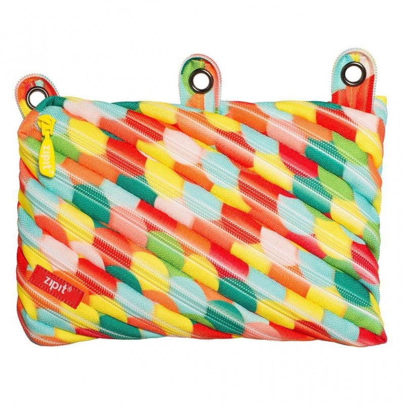 Penar cu fermoar, ZIPIT Colorz - multicolor flori mari