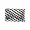 Penar cu fermoar, ZIPIT Metallic Jumbo - argintiu