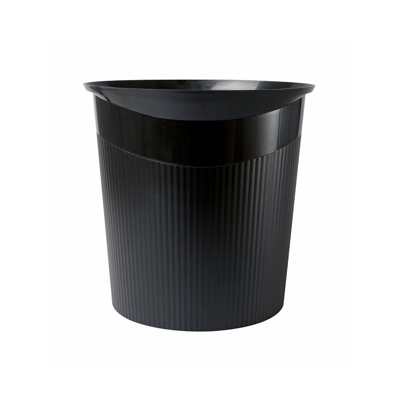Cos de birou pentru hartii, 13 litri, HAN Loop - negru
