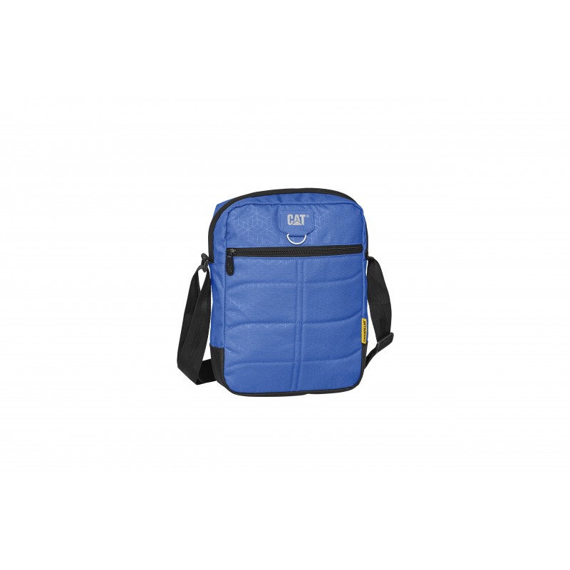Geanta tableta CATERPILLAR Millennial Classic - Ryan, material 600D HD polyester - negru cu bleumari