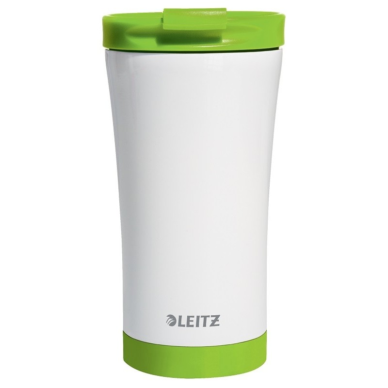 Cana pentru birou Leitz WOW, otel inoxidabil, 380 ml, verde