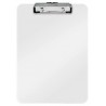 Clipboard LEITZ WOW, simplu, PS, A4, 100 coli, alb