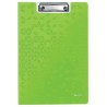 Clipboard LEITZ WOW, dublu, polyfoam, A4, 100 coli, verde